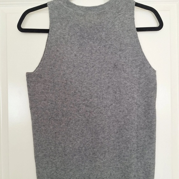 Lucy Paris Gray Sleeveless Tank Top - Picture 2 of 5